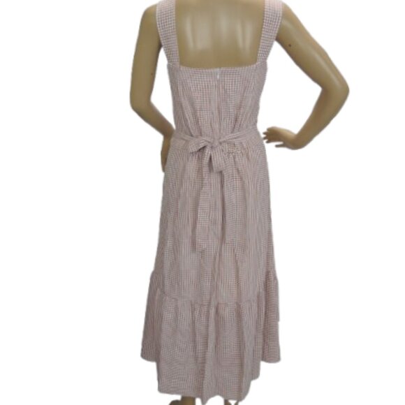 London Times Plaid Maxi Dress - Picture 5 of 7